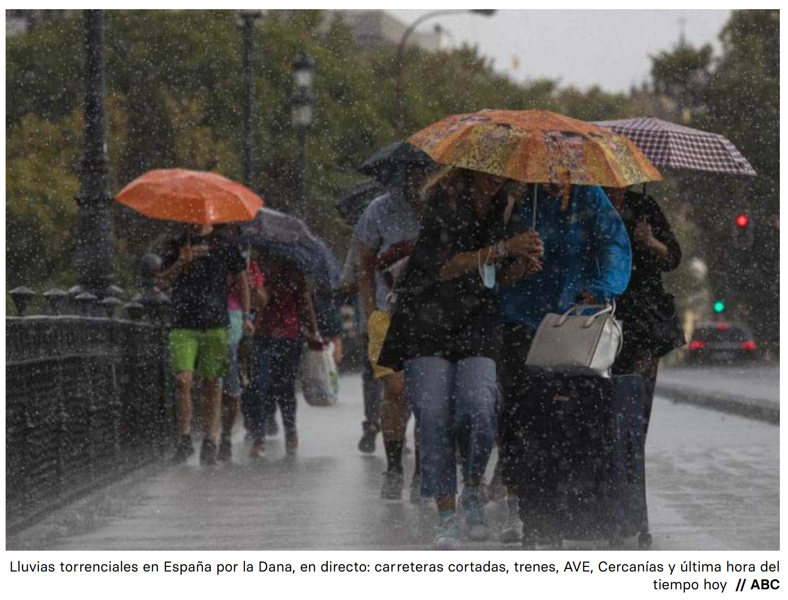 lluvias torrenciales en espana DANA en directo