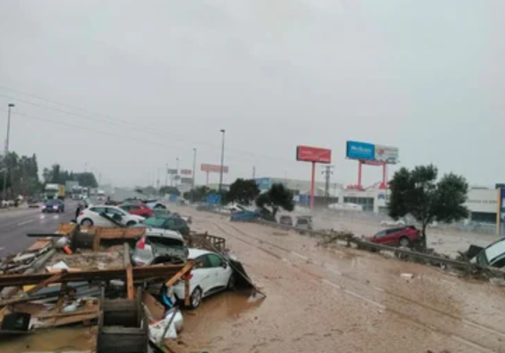 valencia destruida por dana